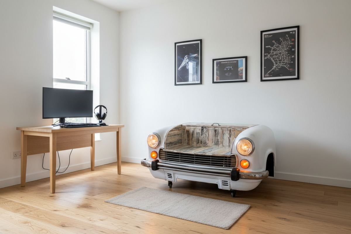 Ambassador Car Sofa — Bright Teen Room