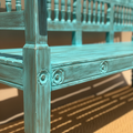 Close-up — Teal Blue