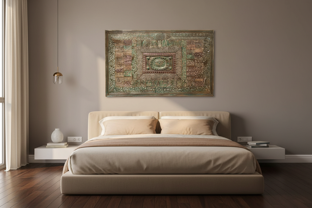 Embossed Wall Panel - Bedroom
