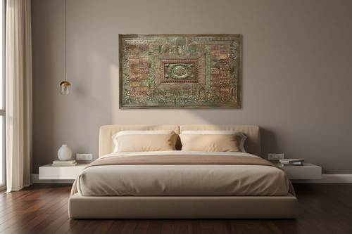 Embossed Wall Panel - Bedroom