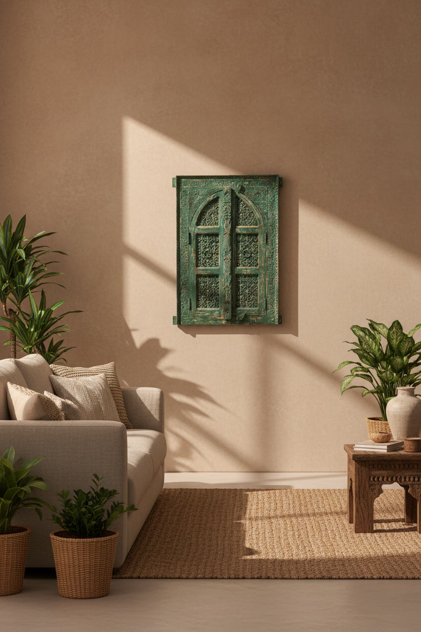 Jali Panel — Living Room Proportional