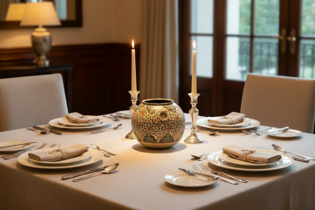 Jodhpur Garden — Dining Table No Wine